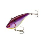 BOOYAH One Knocker Bass Fishing Crankbait Lure, 1/2 oz, Royalty