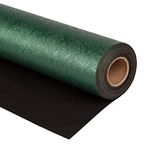 WRAPAHOLIC Wrapping Paper Roll - Reversible Green and Black for Birthday, Holiday, Wedding - 30 inch x 16.5 feet