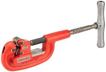 RIDGID 32820 Model 2-A Heavy-Duty Pipe Cutter, 1/8-inch to 2-inch Steel Pipe Cutter,Red