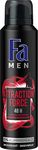 FA Attraction Force 48h Deodorant Spray for Men Pack of 6 x 150 ml