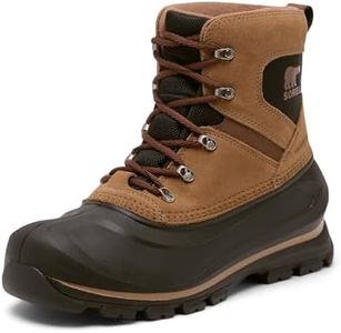 SOREL Men's Buxton Lace Waterproof Boot - Delta, Black - 11
