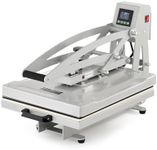 CREWORKS Heat Press Machine with Slide Out Base, 40x50cm(16x20Inch) Auto Open Heat Press, Digital Clam Heat Press for T Shirts Bags Mouse Pads, Home Heat Transfer Machine for Gifts Charity Business