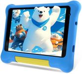 Innkwsee Tablet for Kids 7 inch Kids Tablet, Android 13 Tablet 2GB 32GB, Parent Controls, Dual Camera for Ages 3-7 Tablet with Shockproof Case - Blue