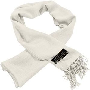 Off White Men's Nepalese Solid Color Design Fashion Knitted Scarf Scarves Fall/Winter Wrap CJ Apparel NEW