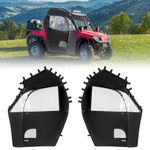 KEMIMOTO UTV Soft Full Door Compatible with RZR 570 800 900, UTV Cab Enclosure Soft Doors Water-Resistant Compatible with Polaris RZR S 800 900 2014 RZR 570 2014-2020 RZR Trail 570 2021-2022