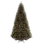 National Tree Company Artificial Full Christmas Tree, Green, North Valley Spruce, Includes Stand, 9 Feet