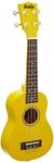 Kala Ukadelic ‘UK-Taxi Cab’ Soprano Ukulele, taxicab yellow