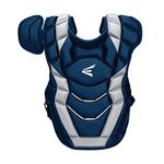 Easton Elite-X Catcher's Chest Protector, Adult, Navy/Silver