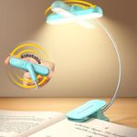 Glocusent Rotatable Book Light for 