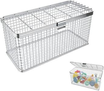 Viscogrip Dishwasher Basket for Small Items, 18/8 Stainless Steel