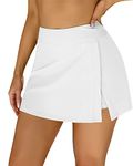 ATTRACO Women Swim Skirts Swimming Costume Bottom Tummy Control Swimwear Swimming Skirts Swim Shorts Beach Skirts Skort Bikini Bottom L