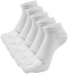 ZAKASA Mens Ankle Toe Socks Athleti