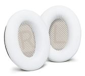 Premium Replacement Ear Pads Cushions Compatible with Bose QuietComfort 35 (Bose QC35) and Bose QuietComfort 35 ii (Bose QC35 ii) Headphones (White). Great Cushion Comfort | Durable Ear Pads