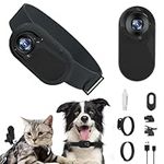 Mini Body Camera Action Camera,Hd 1080P Wireless Cameras & Monitors,Cat Collar Camera With Video Records,Cat Dog Collar Camera For Pet,Mini Portable Stable Sport Action Body Camera Home Security Camer