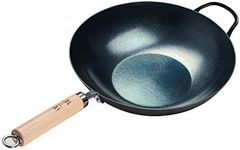 ZhenSanHuan HandHammered Iron Wok F