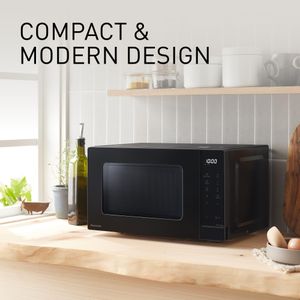 Panasonic 20L Solo Microwave Oven, 800W – Auto Defrost, Black