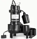 LANCHEZ 1HP 6600 GPH Submersible Se