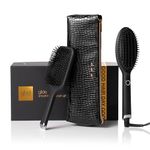 ghd Glide Festive Gift Set - Smoothing Hot Brush with Paddle Brush andheat-resistant Bag, Frizz-Free Finish