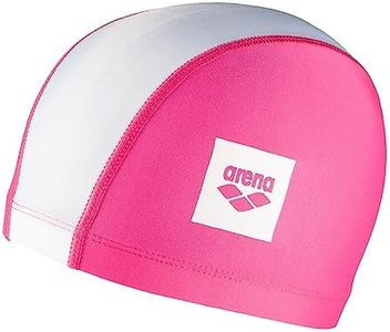 Arena Unix II Unisex Swim, Unisex, Swim Caps, Pink/White, Youth