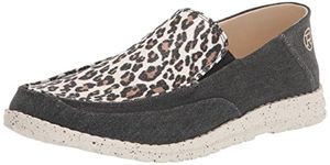 ROPER Women's Hang Loose Slip on Loafer, Black, 5 UK