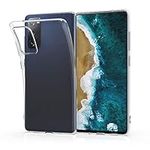 kwmobile Case Compatible with Samsung Galaxy S20 FE - Clear Case Soft Slim Flexible Protective TPU Phone Cover - Transparent