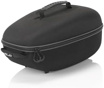 XLC Cargo Box carry more BA-B06 - Komfortable Gepäcklösung für Trekkingtouren - Schwarz, 270x220x420