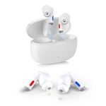 Axon A3-G1T Rechargeable With Bluetooth Wireless Connectivity Volume Adjustment Sound Amplifier CIC Hearing Aid (White)