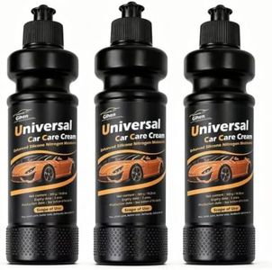 Gihen Plastic Restorer, Trim Restorer for Plastic, Rubber and Vinyl, Auto Detailing Kit, 10.28 oz, with Foam Applicator