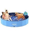 VISTOP Jumbo Foldable Dog Pool, Har