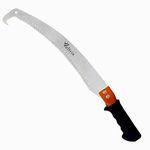 Veltrix - Pruning Gardening Saw (21 inch) with Pole Fixing Slot | Curved Blade Hand Saw with Hook | Garden Tree Pruner | Comfort Rubber Handle | Ideal for Branch Cutting, Gardening, and Tree Trimming