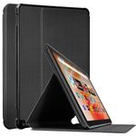 Wyhfyh Case for Fire HD 10 Tablet (10.1", 13th Generation, 2023 Released), Ultra Slim Lightweight PU Leather Shockproof Stand Case with Auto Wake/Sleep, Incompatible with iPad 10, Black