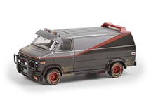 1983 GMC Vandura Van (B.A.'s) Weathered Version, The A-Team - Greenlight 44865F/48 - 1/64 Scale Diecast Model Toy Car