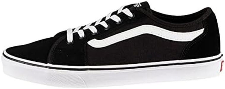 Vans Men's Filmore Decon Sneaker, (Suede/Canvas) blk/White, 8 UK