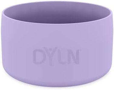 DYLN Water Silicone Medium Bottom Guard for 32 oz DYLN Alkaline Water Bottles, Doubles as Dog Bowl, Flexible Silicone Water Bottle Boot, Versatile Water Bottle Bottom Protector, Lavender