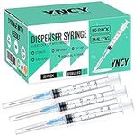 50 Pack 3ml Disposable Syringe with