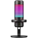 TONOR TC320 Gaming Microphone, USB Computer Mic with RGB, Condenser Mic with Stand/Mute Touch for Streaming Podcast Recording Studio Singing Youtube Compatible with Laptop/PC/Mac/PS4/PS5/NS Black