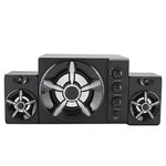 Stereo Subwoofer Speakers, Stereo System with Breathing Lights, Home Theater Speaker, Surround Sound Speaker for PC Mobile Phones and Tablets