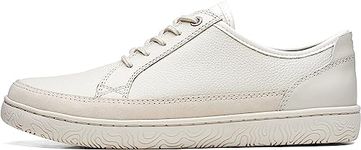 Clarks Mens Hodson Lace Ivory Leather (26171709) UK-8