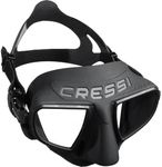 Cressi Atom, Black/Black, Clear Len