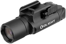 OLIGHT Valkyrie Turbo LEP Tactical Flashlight, Rail-Mounted Light with 530 Meters Long-Range Distance, Max Light Intensity 70,225cd, Compatible with 1913 or GL Rail