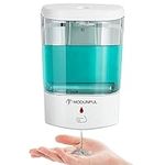 modunful Automatic Hand Soap/Sanitizer Dispenser Wall Mounted for Bathroom, Touchless Liquid Soap Dispenser, Nail-free installation, Suitable for bathrooms, kitchens, commercial settings,700ML/25OZ