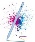 Stylus Pen for Apple iPad,Fast Charge Active iPad Pencil with Palm Rejection/Tilt Sensitivity,Work for 2018-2024 iPad Air 3/4/5/M2, iPad Mini 5/6,iPad 6/7/8/9/10, iPad Pro 11"/12.9"/13" M4 Pen