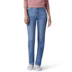 Lee Women's Classic Fit Monroe Straight-Leg Jean, Inspire Blue, 12