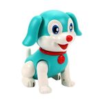 VGRASSP Musical Walking Jumping Smart Dog Toy for Children Funny roobot Dog for Kids with LED Lights, Green