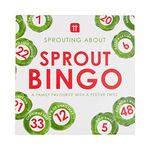 Christmas Bingo Game Sprout Themed | Fun Xmas Version of Traditional Family Boardgame | Tabletop Games For Kids, Adults, Present Idea, Seasonal, Festive