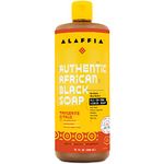 Alaffia Authentic Afican Black Soap Tangerine Citrus, 32 Ounce