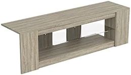 Safdie & Co. Tv Stand, Dark Taupe