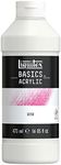 Liquitex 104016 BASICS Gesso Surface Prep Medium, White, 473 ml