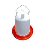 SKK Broiler Chicken and Country Chicken Drinker 3litr Poultry Plastic Drinker Trough Animal Drinkers