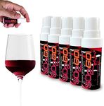 New Spray! Wine Allergy Sensitivity Prevention Wine Sulfite Remover Better Than Hangover Prevention Remedies & Wine Filters Stops Red Wine Headaches Nausea IBS (5 Pack)